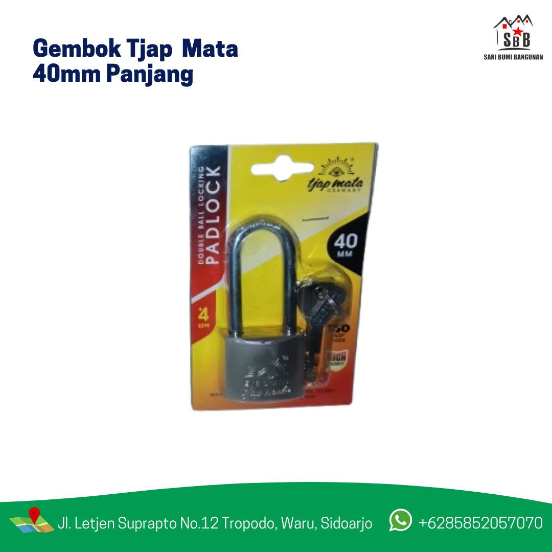 Gembok C. Mata 40 Pjg